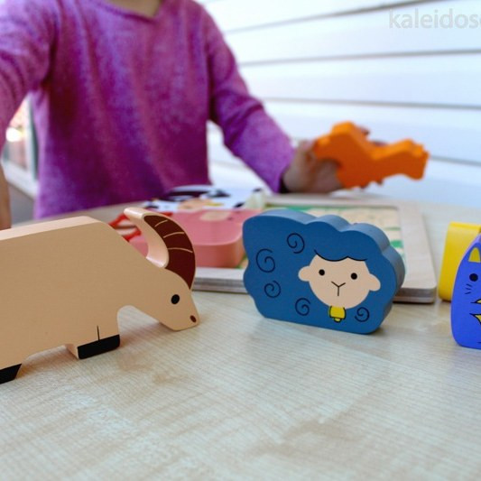 Kiddie Connect Farm Animals Chunky Puzzle - image 8