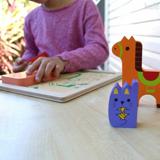 Kiddie Connect Farm Animals Chunky Puzzle - image 10