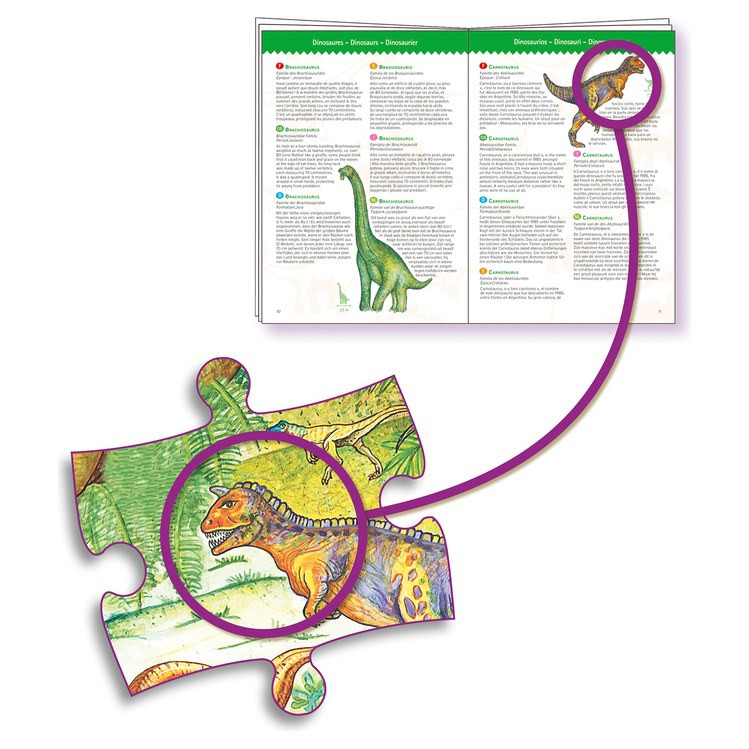 Djeco Dinosaurs 100pc Observation Puzzle - image 7