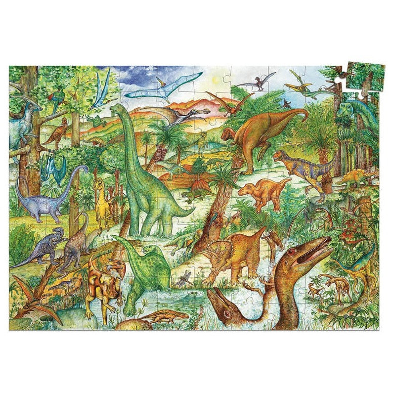 Djeco Dinosaurs 100pc Observation Puzzle