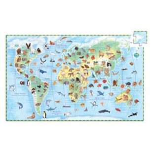 Djeco World Animals 100pc Observation Puzzle - image 6