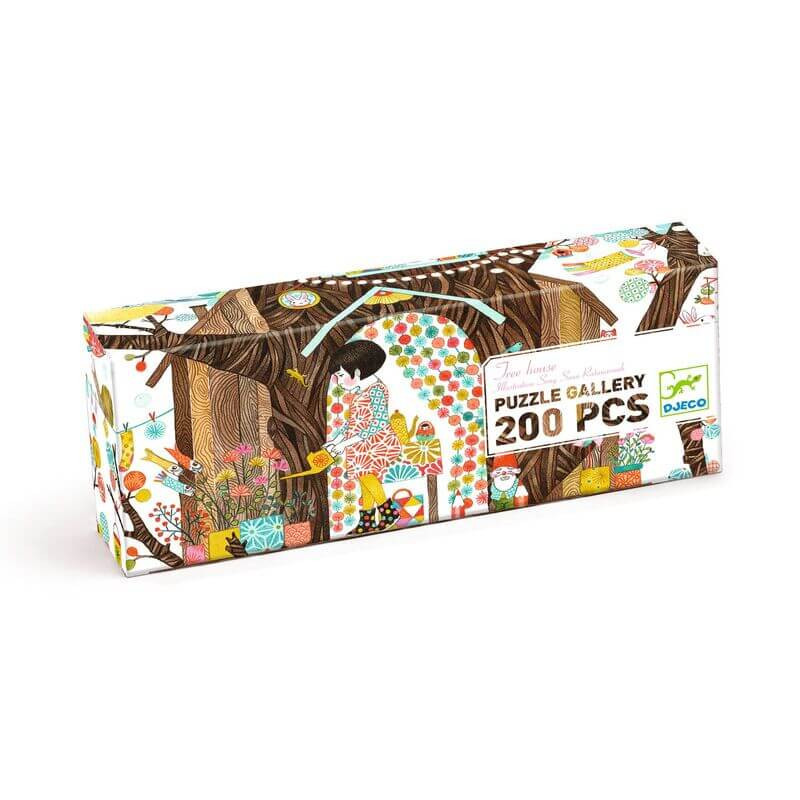Djeco Tree House 200pc Gallery Puzzle Box