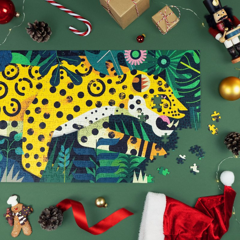 Djeco Leopard 1000pc Gallery Puzzle - image 5