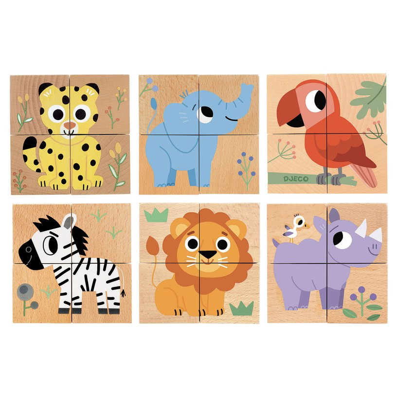 Djeco Wild & Co Wooden Puzzle - image 4