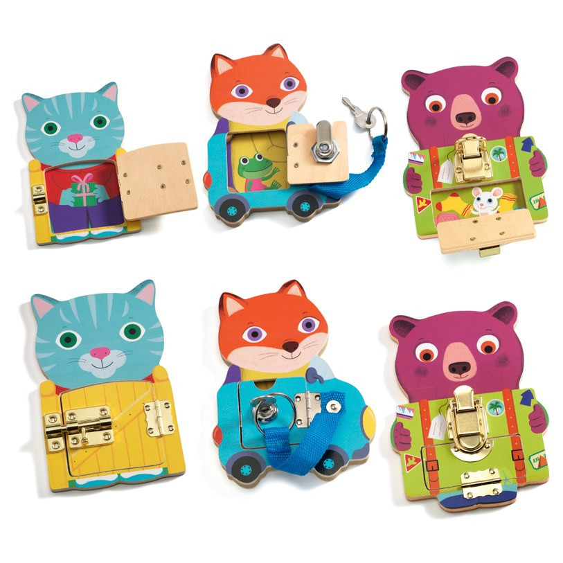 Djeco Locktou Wooden Set - image 2