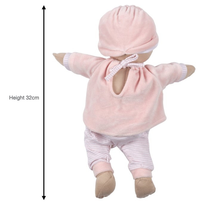 Bonikka Pink Cherub Baby Doll - image 6