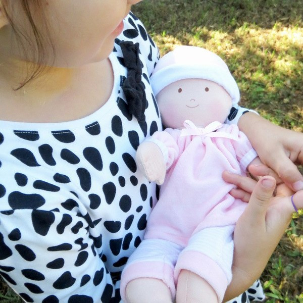 Bonikka Pink Cherub Baby Doll - image 9