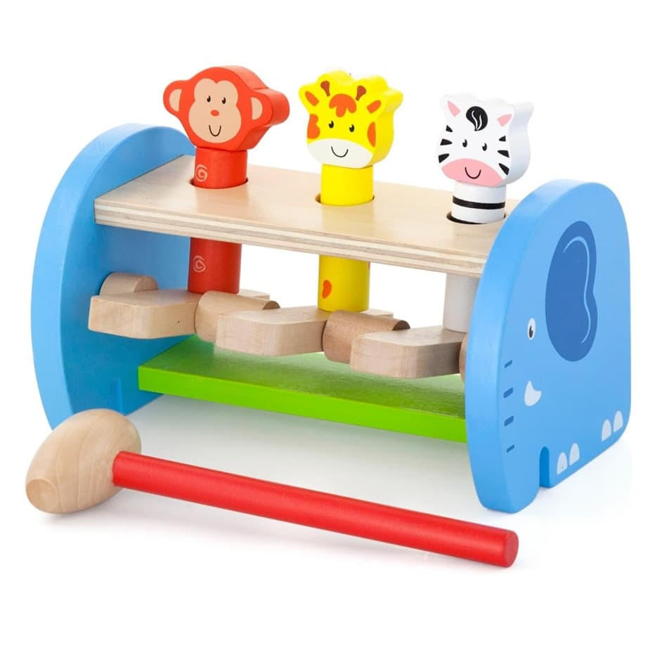 Viga Hit & Jump Pounding Animal Toy