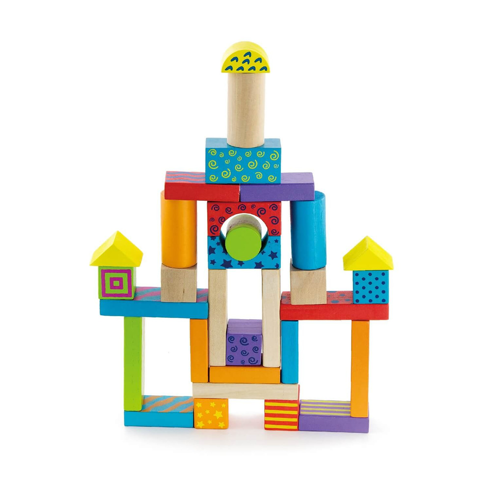 wooden viga pattern blocks