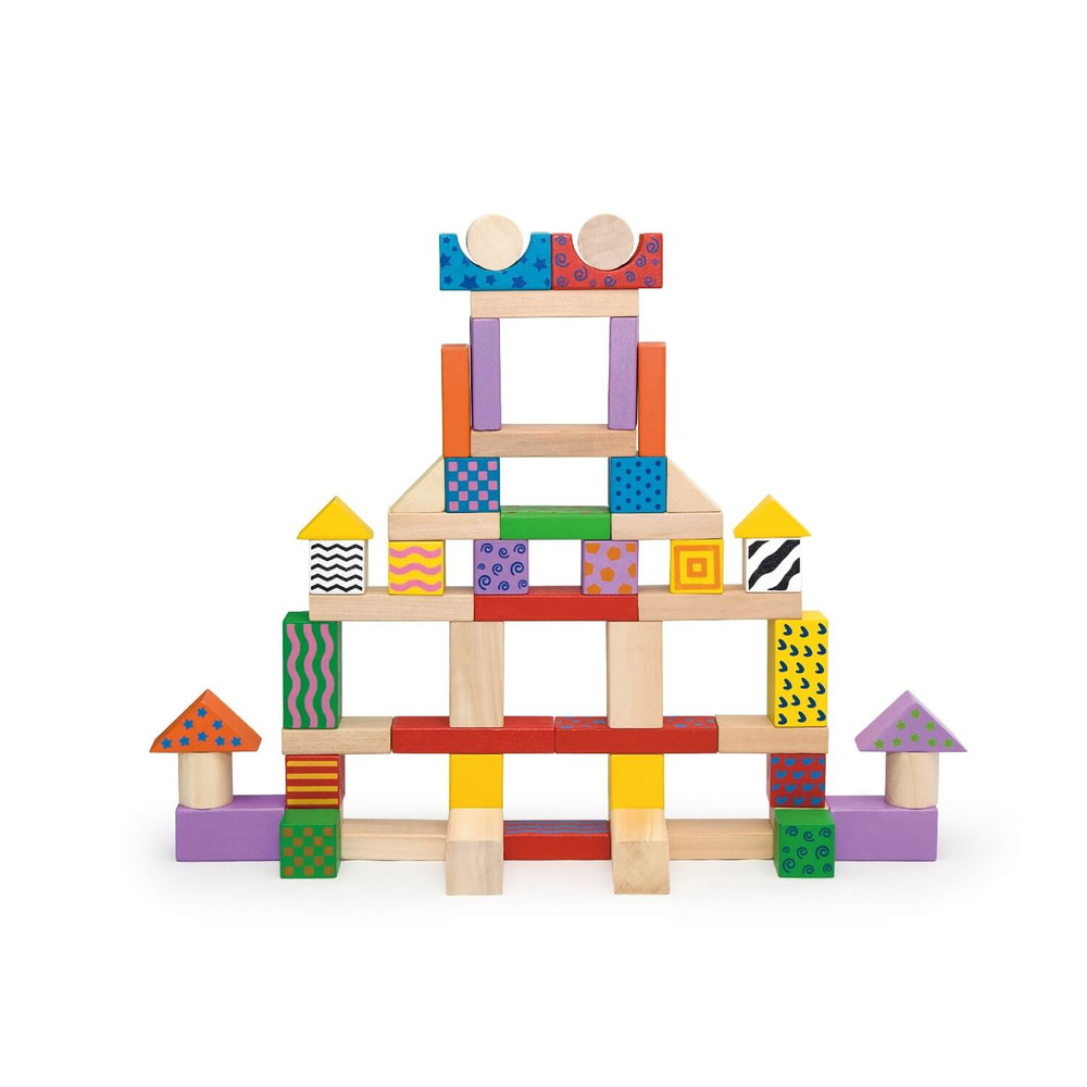 patterned building blocks