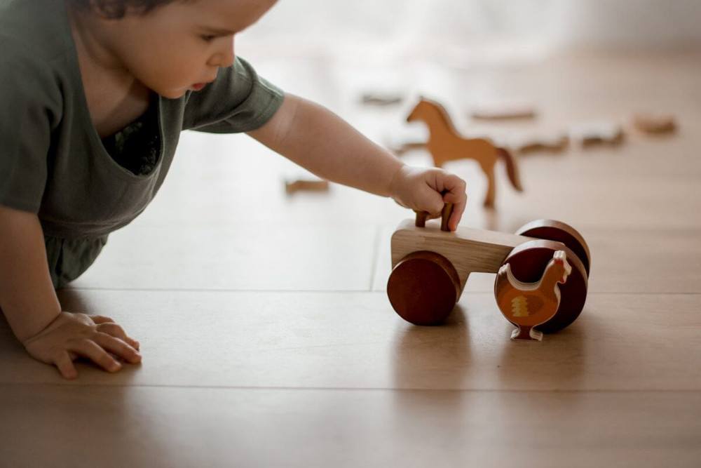 Qtoys Farm Animals & Tractor