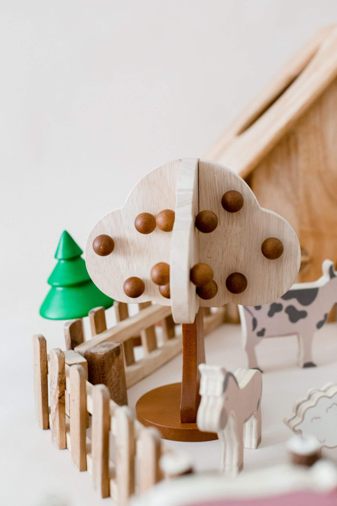 Qtoys Wooden Fruit Trees