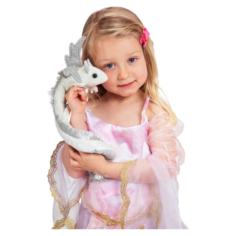 Folkmanis Pearl Wrist Dragon Puppet - image 4