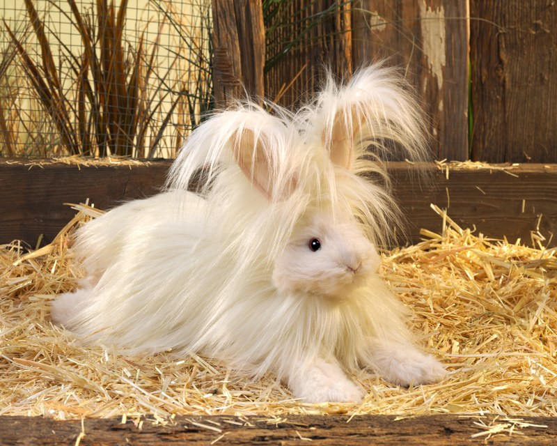 Folkmanis Angora Rabbit Puppet - image 3