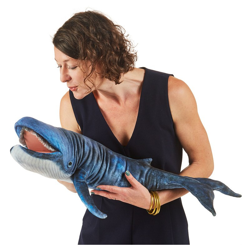 Folkmanis Blue Whale Puppet - image 3