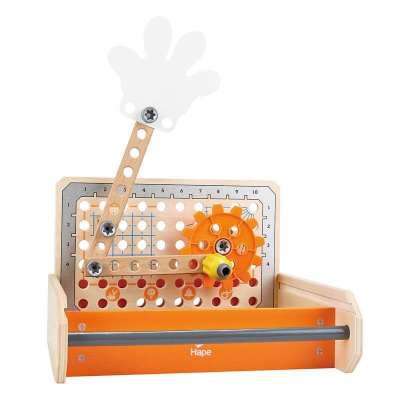 Hape Science Experiment Toolbox can house setups