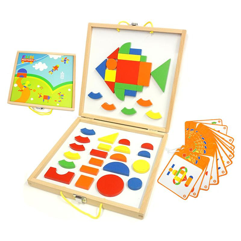  Fun Factory Build A Pic Magnet Shape Game 