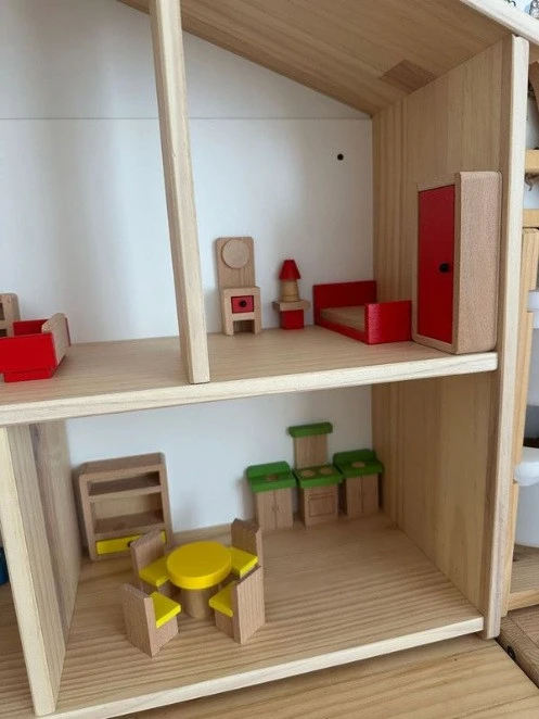 furniture in dollhouse