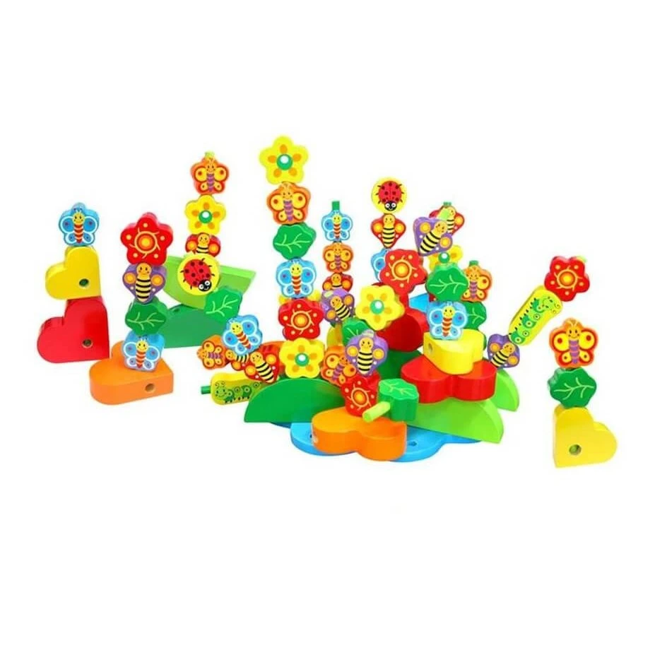 Fun Factory Build A Garden Playset 78 pieces