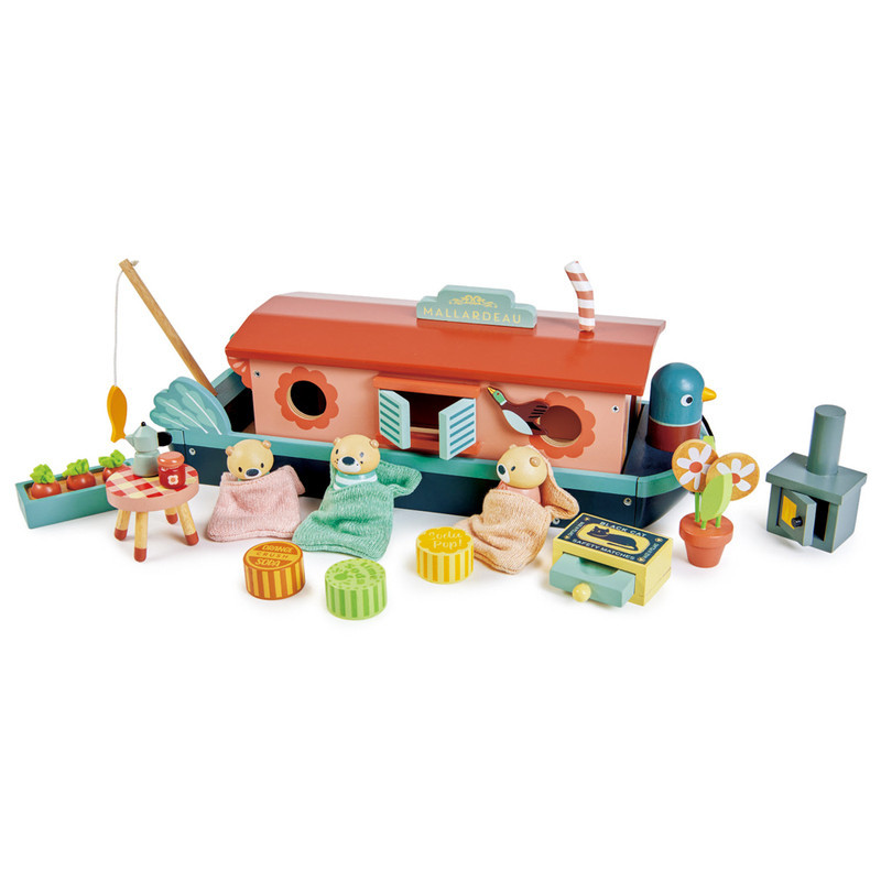 Tenderleaf Little Otter Canal Boat with all accessories