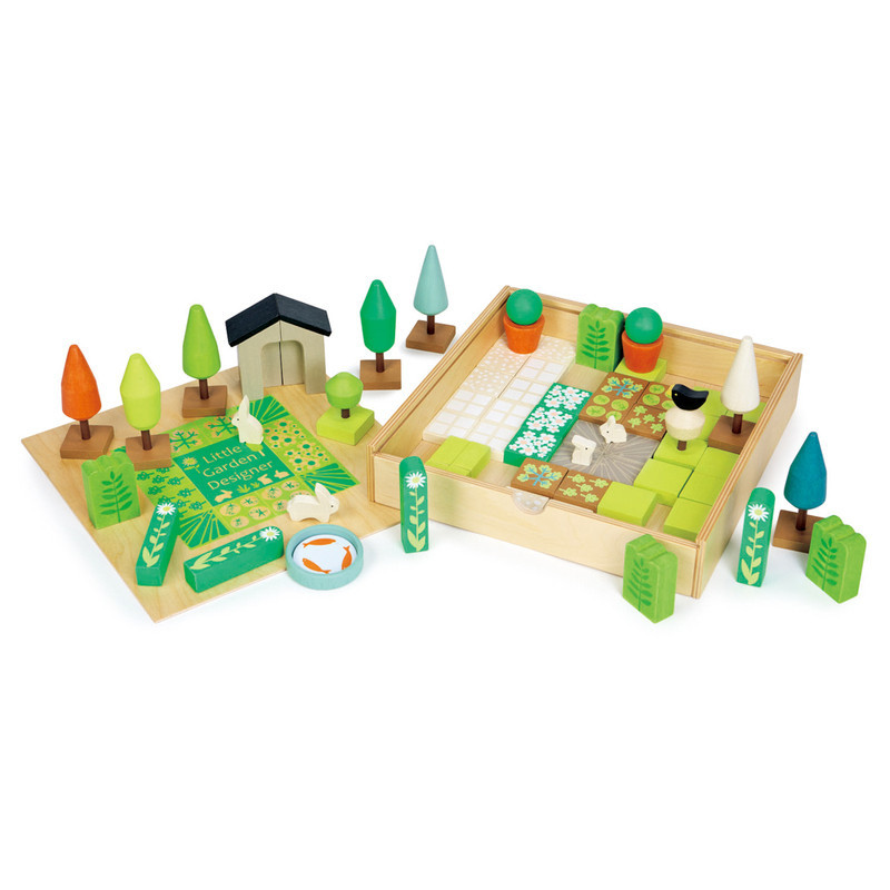 Tenderleaf Little Garden Designer Set lays out beautifully