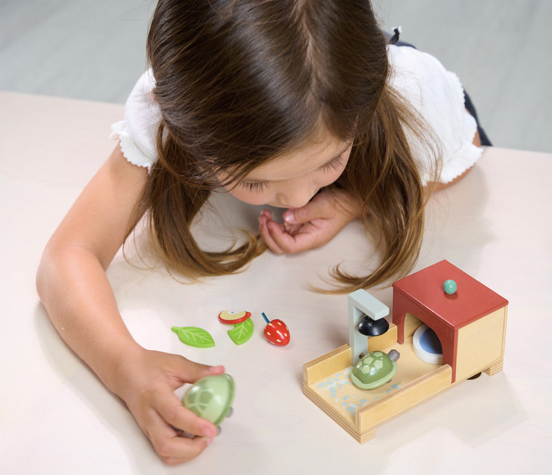 Small world play with Tenderleaf Tortoise Pet Set