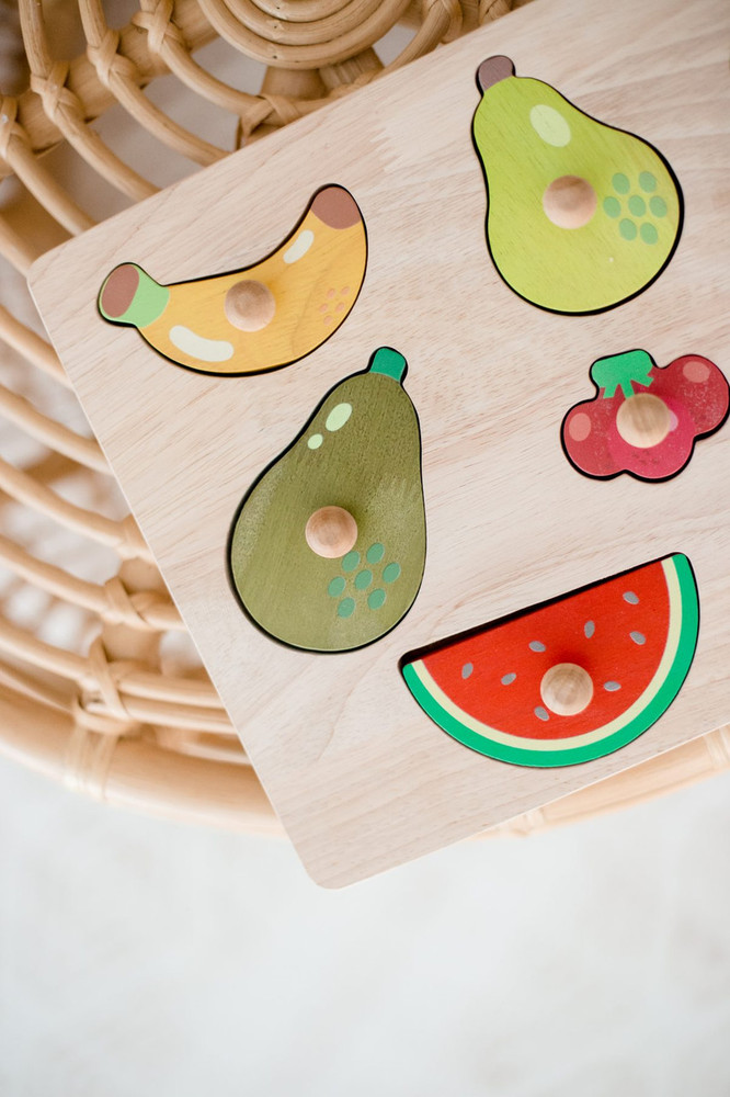 Qtoys Fruit Knob Puzzle details