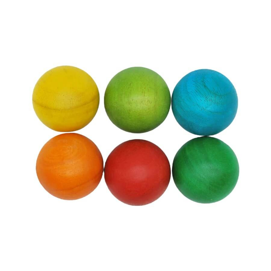 Qtoys 48 mm Wooden Balls