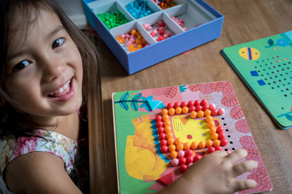 Djeco Animo Mosaico Peg Board - image 14