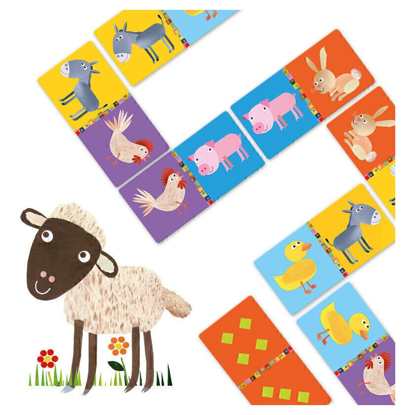 Djeco Farm Domino - image 3