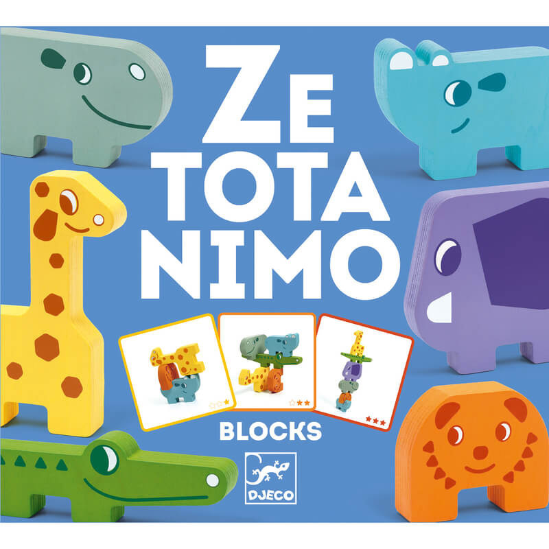 Djeco Ze Totanimo Wood Stacking