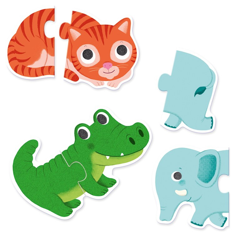 Djeco Duo Animals 20pc Puzzle - image 2