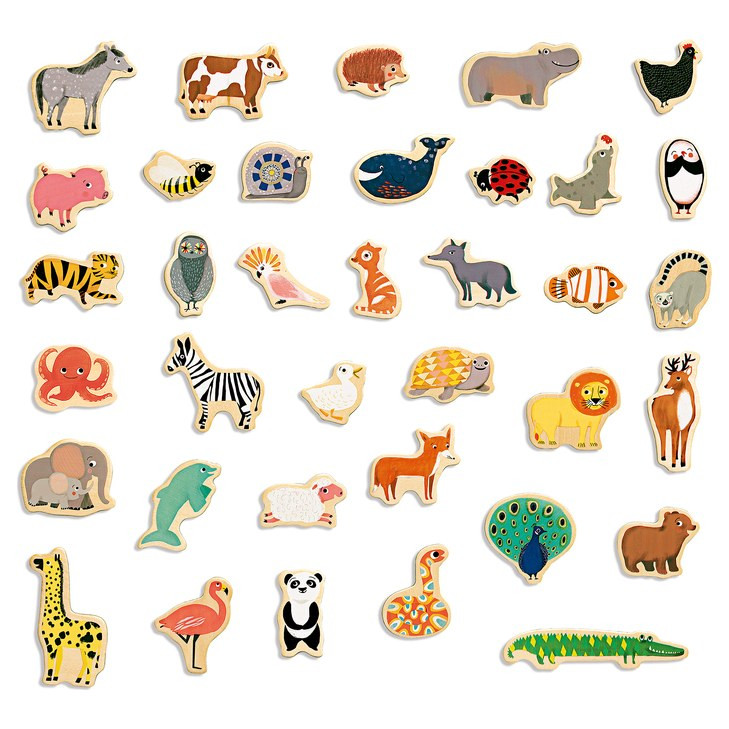 Djeco Wooden Magnetic Magnimo Set - image 6