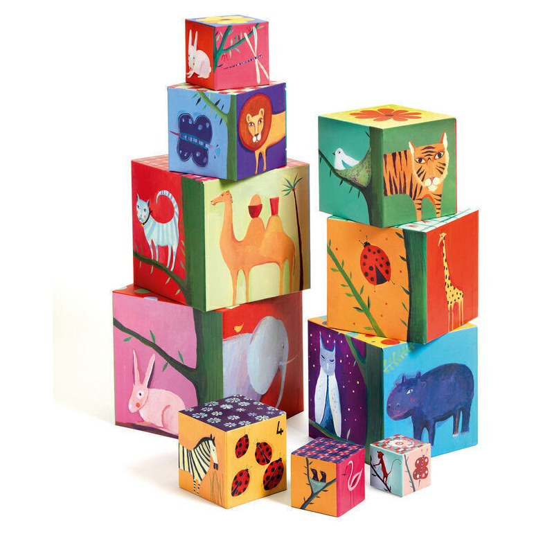 Djeco Nature And Animal Blocks - image 5