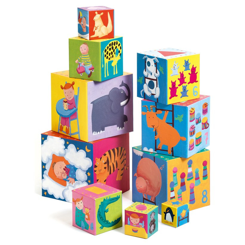Djeco Funny Blocks - image 2