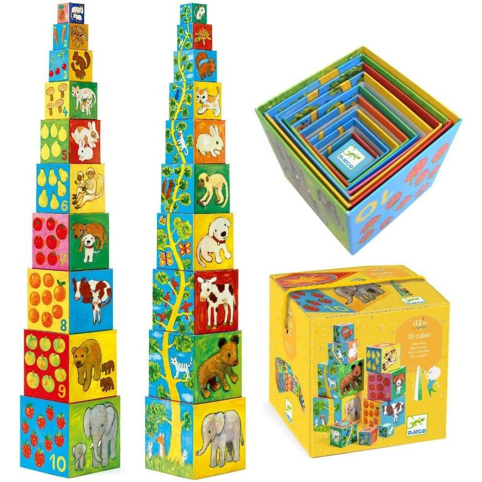Djeco My Friends nesting Blocks