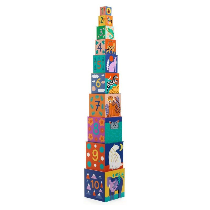 Djeco Wild Animal Blocks - image 5