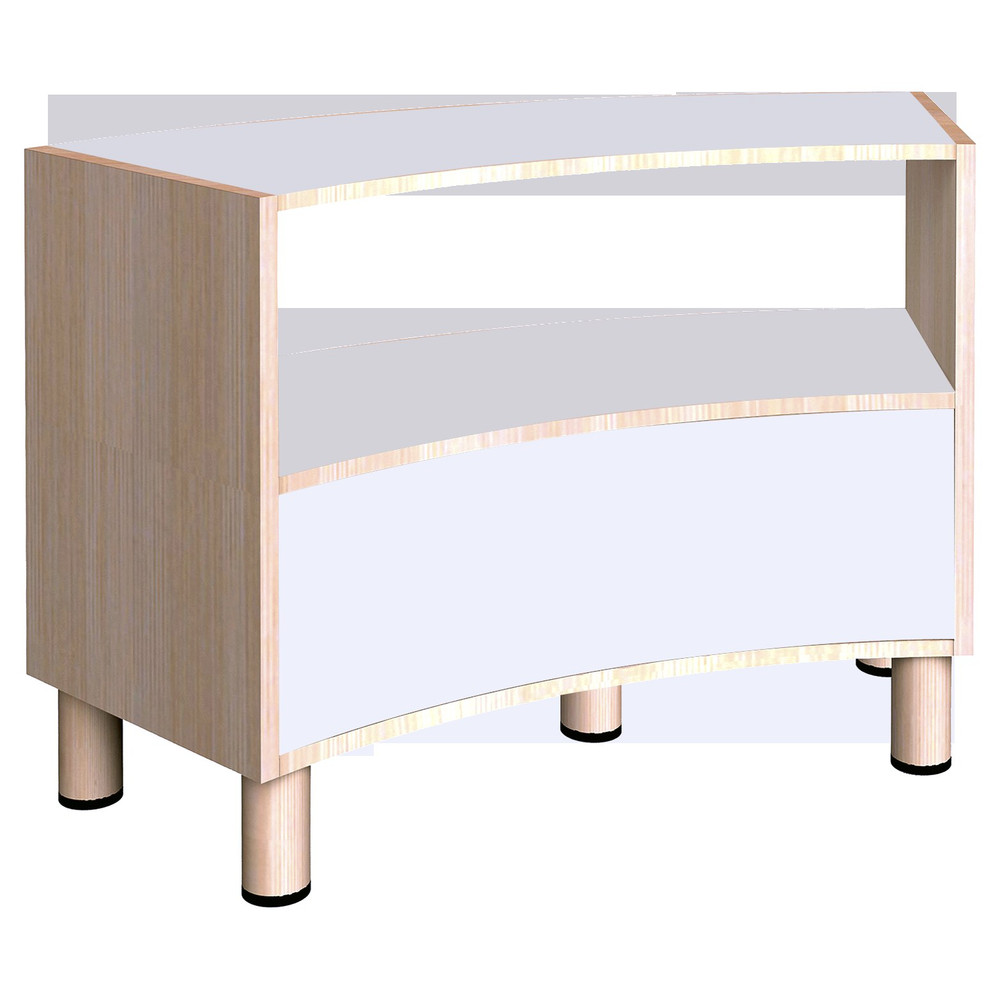 GAM Montessori Curved Half Open Shelf