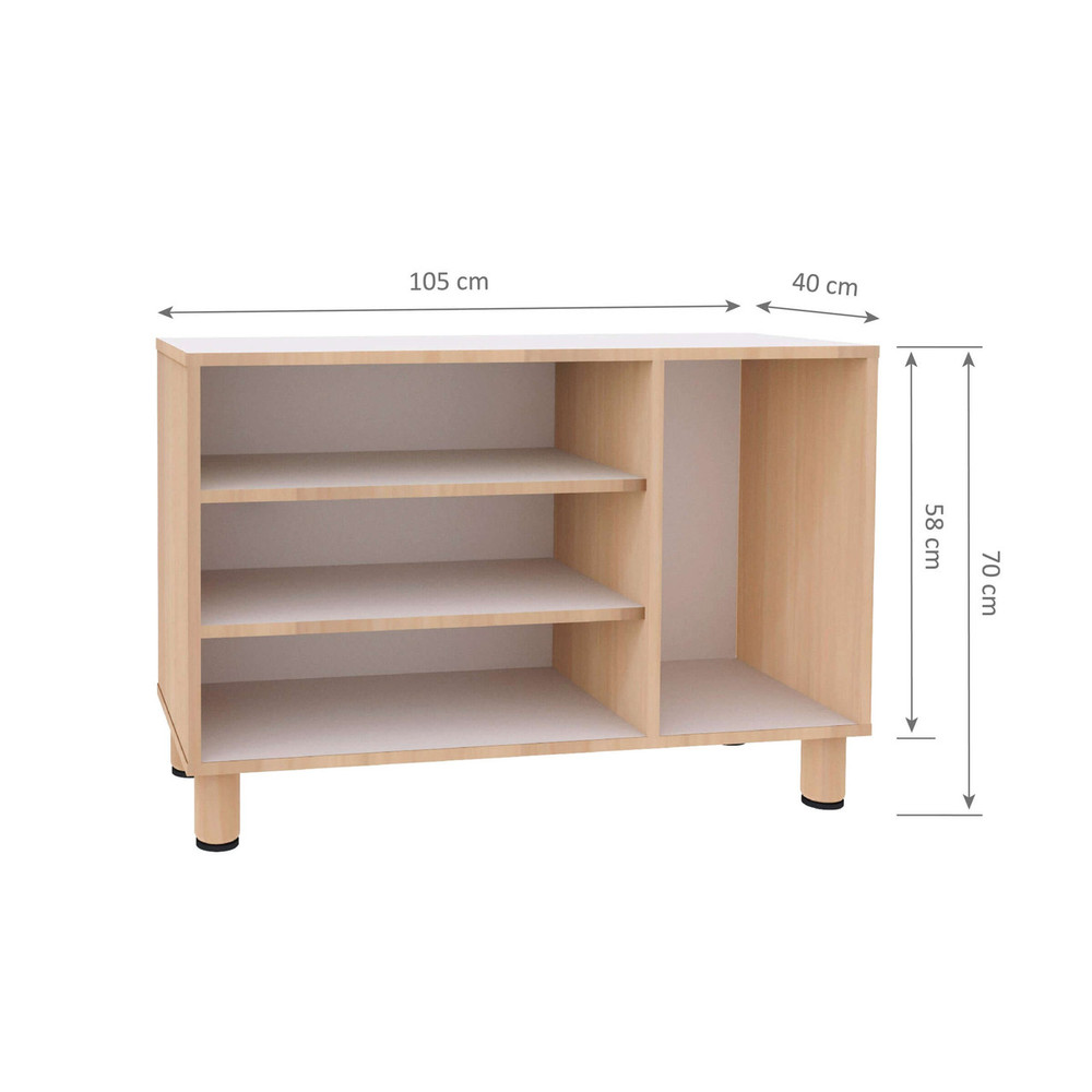 GAM Montessori Shelf dimensions