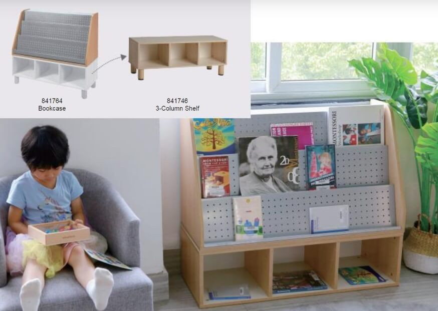 GAM Montessori Display Bookcase