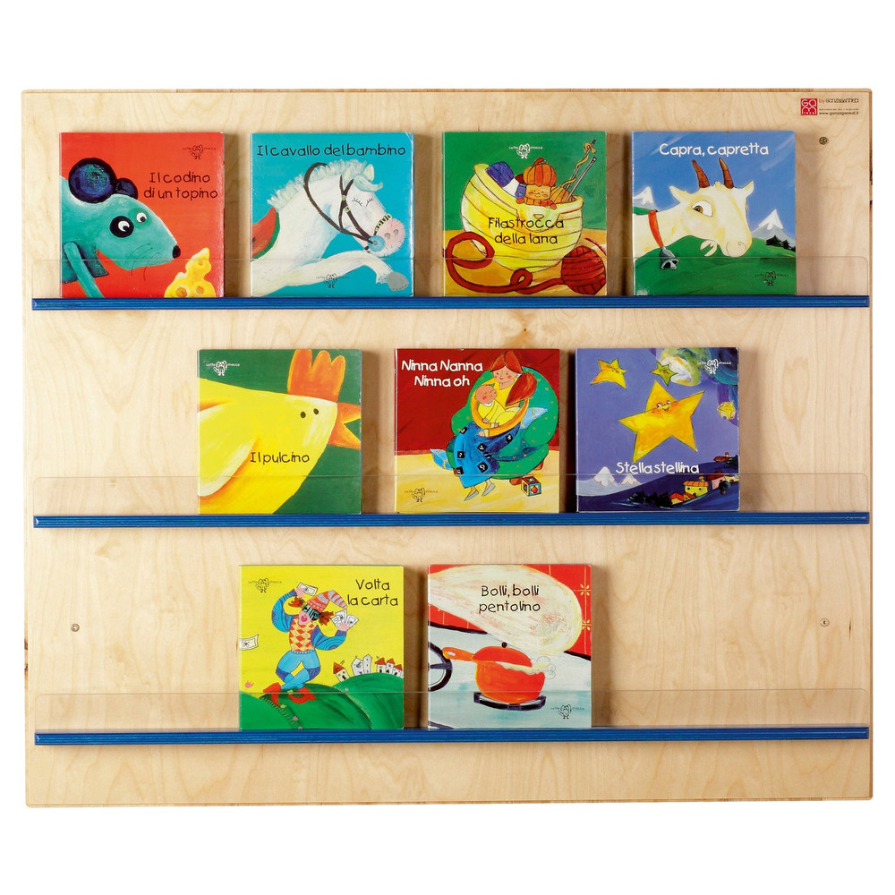 GAM Montessori Wall Book Display