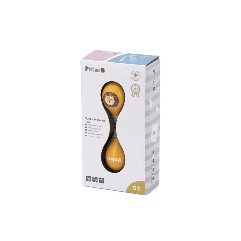 PolarB Double Maracas-Lion Box
