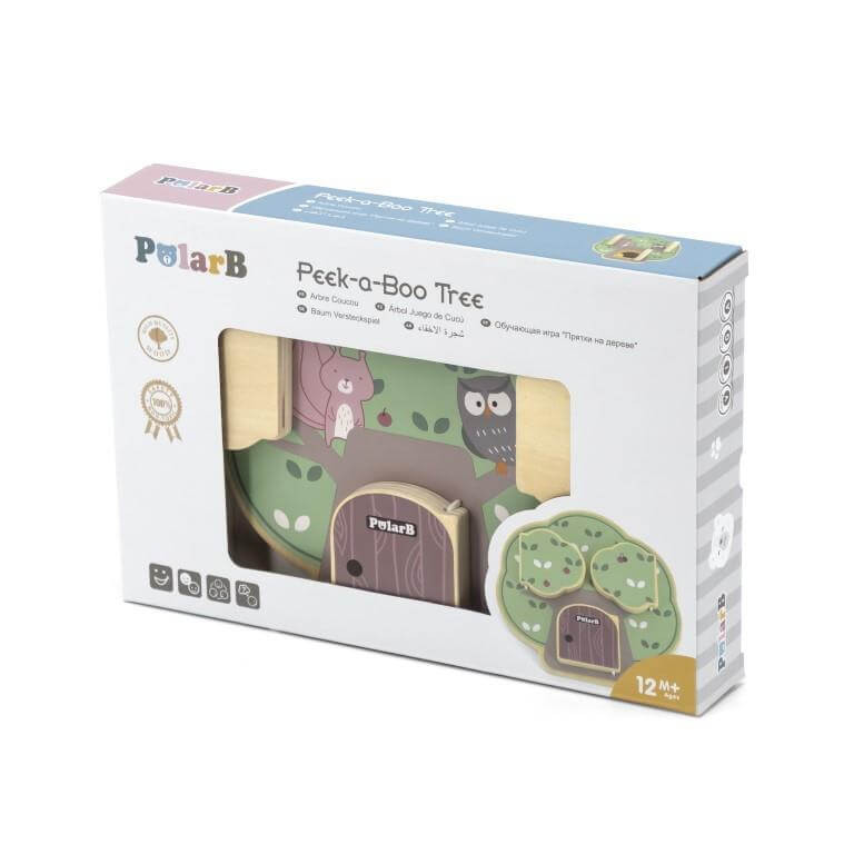 PolarB Peek-a-Boo Tree Box
