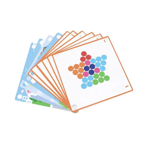 Wooden Catch & Match Cards