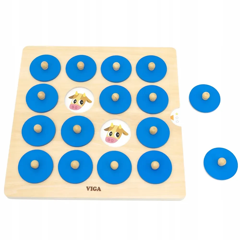 Viga Wooden Memory Game 