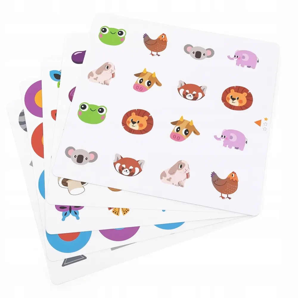 Viga Wooden Memory Game Cards