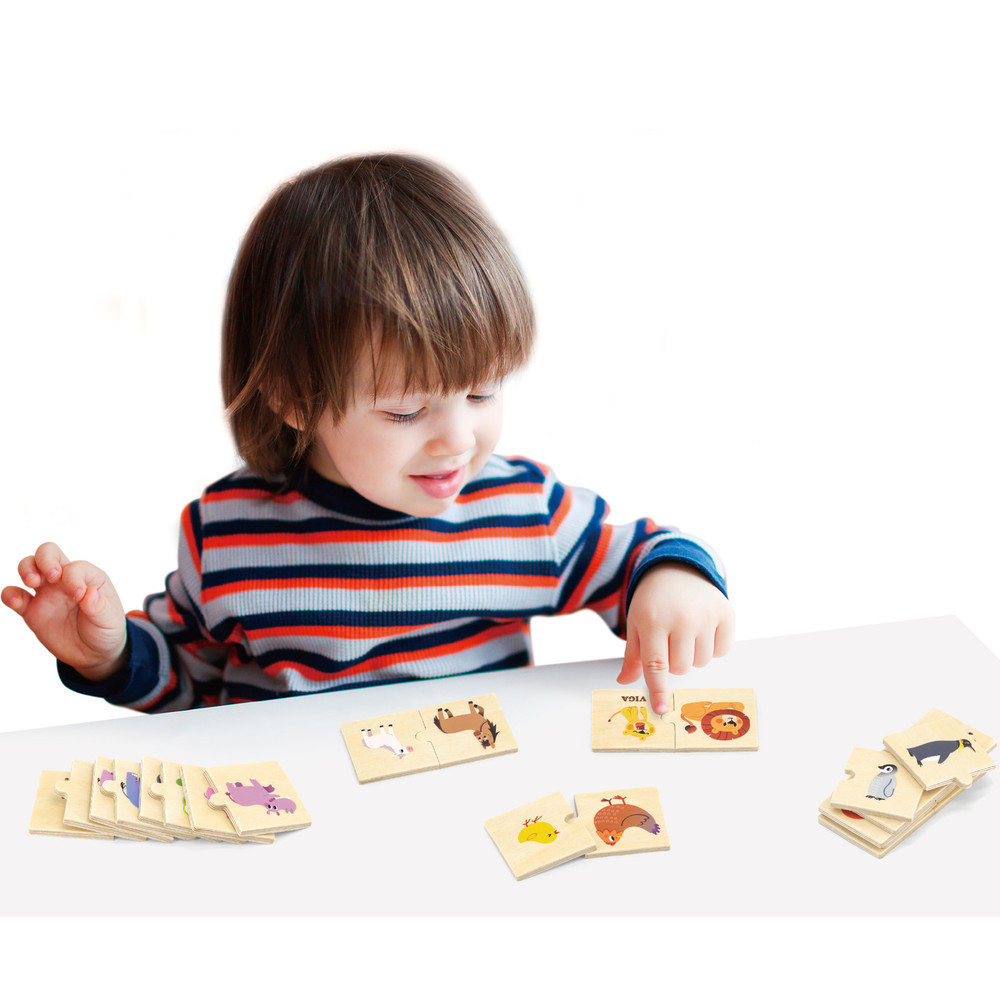 Viga Mom & Baby Puzzle Set Child
