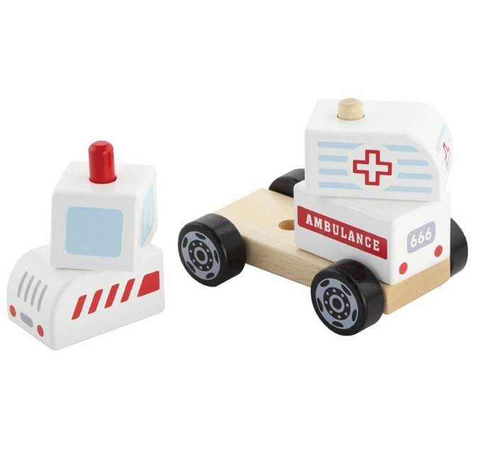 Viga Wooden Stacking Ambulance parts