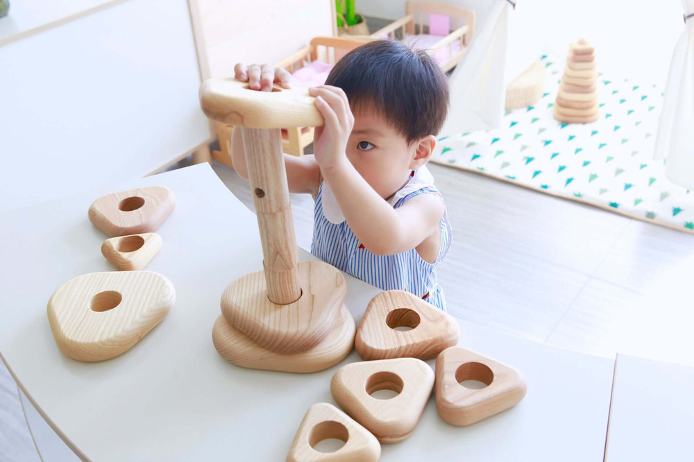 Stacking Tower Triangle 1