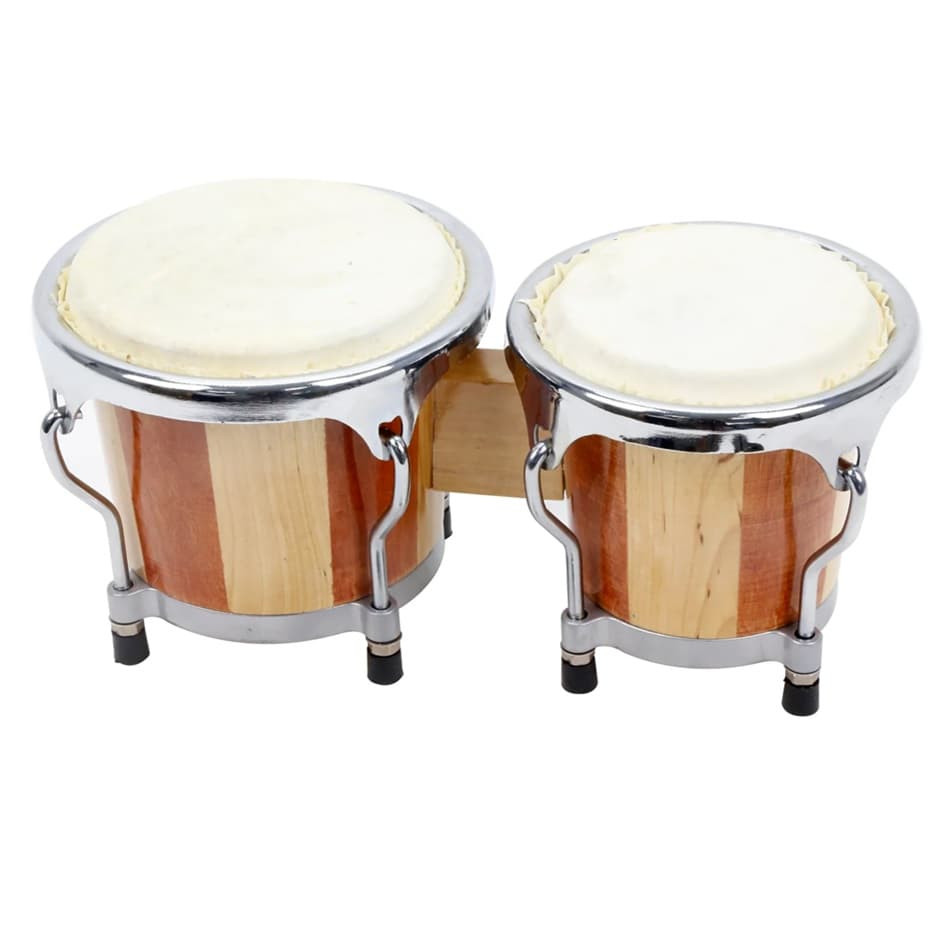 kids twin bongo drum set